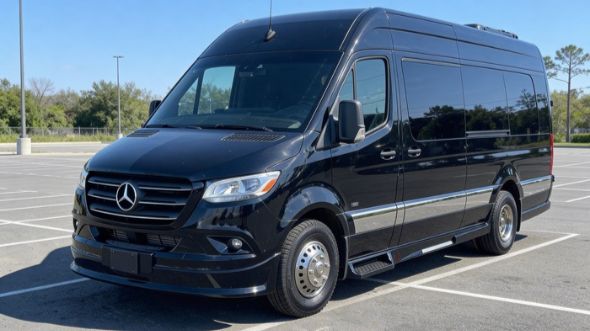 mcallen 8 passenger sprinter van