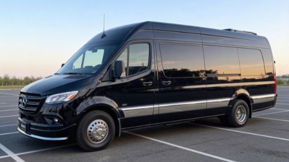 mcallen concert sprinter van rental