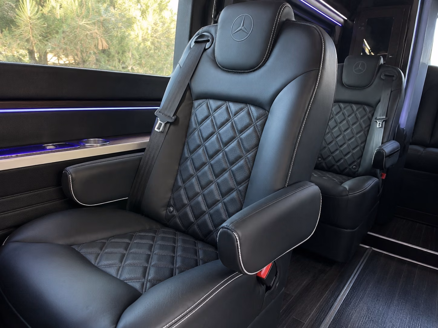 mcallen 10 passenger sprinter van interior