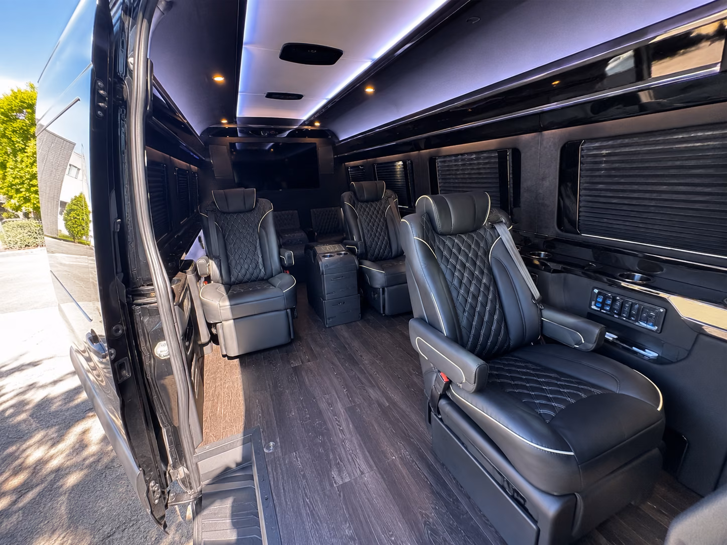 mcallen 20 passenger sprinter van interior