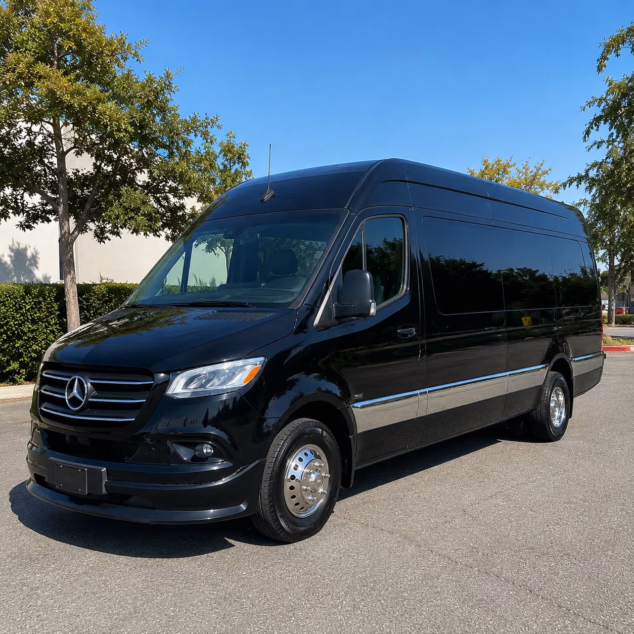 mcallen sporting event sprinter van rental