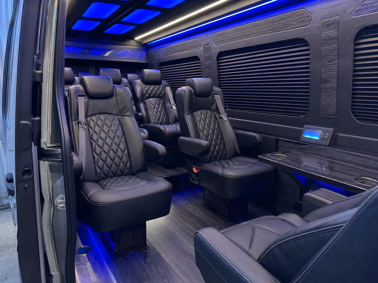 sprinter van transportation for groups and events across mcallen
